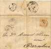3538  Carta Tortosa (Tarragona) 1867 - Lettres & Documents