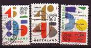 Q9141 - NEDERLAND PAYS BAS Yv N°1507/09 - Used Stamps