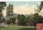 London .  Westminster Abbey ( South ) .    Nice Coloured Postcard . - Westminster Abbey