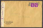 Netherlands G. L. DAHLMANN, ROTTERDAM Cover Brief HAINE-ST. PIERRE Belgium 'O.K.W.' Geöffnet Censor Label Wilhelmina - Storia Postale