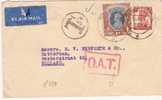 IB044/  INDIEN -Georg VI Frankatur 1946, Postage Due, OAT (square Dots) N. NL - 1936-47 King George VI