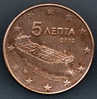 Grèce 5 Cts Euro 2002 Ttb/sup - Greece