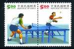 Taiwan 1998 Table Tennis MNH - Tafeltennis