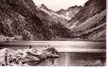 CPSM.     GAUDERETS.      Le Lac De Gaube.    1956.            (animée) - Argeles Gazost