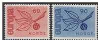 Cept 1965 Norvège Norge Yvertn° 486-87*** MNH - 1965