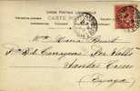 Postal Toulouse (Alto Garonne) A España 1904 - Lettres & Documents