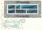 South West Africa - 1980 Whales MS FDC - Whales