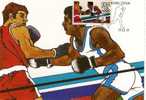 U.S.A: 1984  Carte Maximum JO De Los Angeles, La Boxe, Oblitération Los Angeles CA - Boxing