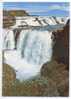 Iceland Postcard Gullfoss The Golden Waterfall In Mint Condition - Island