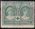 1926. Edifil 332** Pro Cruz Roja 30cts Verde En Nuevo, Catálogo 90? - Unused Stamps