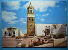 R.1761 CANARY ISLANDS CANARIAS LANZAROTE TEGUISE IGLESIA PARQUE AÑOS 60 MIRA MAS POSTALES DE ESTA CIUDAD EN MI TIENDA - Lanzarote