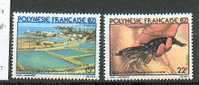 Poly 182 - YT 150 à 151 * Charnières Complètes - Unused Stamps