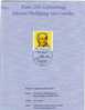 Goethejahr Jahresblock 1999 Erinnerungen An Den Dichter BRD 2073 + JG16 ** Plus O 4€ - Teatro