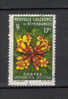 321  OBL  Y&T  Fleurs  Deplanchea Speciosa     « Nlle Calédonie » 17/46 - Used Stamps