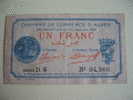 ALGER   1F REF 23 RARE    31/01/1923 - Cámara De Comercio