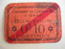 ORAN 0.10F TICKET - Chamber Of Commerce