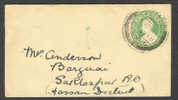 British India Postal Stationery Ganzsache Entier 'Petite' ..OTAGIRI Cover Locally Sent King George V. - 1911-35 King George V