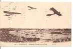 33 - BORDEAUX  -  Aéroplanes évoluant Sur La Rade - Demonstraties