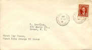 1937 TORONTO POSTAL TERMINAL A -- Bronx NY (USA) / King George VI #2 - ....-1951