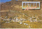 Oatman Arizona Aerial View On Route 66, Modern Continental-size Postcard, Mobile Homes Camper Trailer - Ruta ''66' (Route)