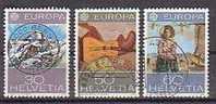 Europa/Cept, CH  1050/52 , O  (2)* - 1975