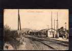 21 LES LAUMES Gare, Colline D'Alésia, Train Vapeur, Ed Guillot, 191? - Venarey Les Laumes