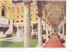 Courtyard, Boston Public Library, Stebbins Photo Publ.: Crosby Association Postcard - Boston