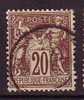 M0120 - FRANCE Yv N°67 - 1876-1878 Sage (Typ I)