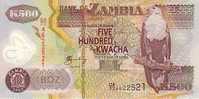 ZAMBIE   500 Kwachas  Daté De 2003  Polymer   ***** BILLET  NEUF ***** - Zambia
