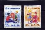 Cept 1989 Malta Malte Yvertnr 795-96 *** MNH Cote 7 Euro - 1989