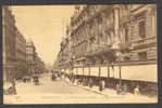 Belgium PPC 254 Bruxelles Le Boulevard Du Nord North Boulevard TMS Cancel To Italy 1921 (2 Scans) - Avenidas, Bulevares