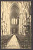 Belgium PPC 254 Bruxelles Church Eglise Ste Gudule Intérieur TMS Cancel To Germany 1929 (2 Scans) - St-Gillis - St-Gilles