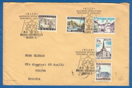 Belgien; 1972; Brief; Mi. 1454/5, 1538 Und 1691/2; Sonderstempel Belgica 1972 Bruxelles - Briefe U. Dokumente