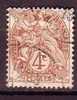 M0175 - FRANCE Yv N°110 - 1900-29 Blanc