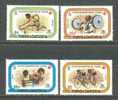 Turks & Caicos Islands  Commonwealth Games Canada  Set SC# 355-58 Mint - Turcas Y Caicos