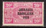 JO 18  *  Cob 44 - Dagbladzegels [JO]