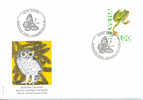 Suisse FDC 1995 " Rainette, Espéces Menacées " Yvert 1474 - Ranas