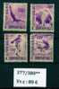 JAPON YV.:  377/380** Cote 80 E   Volley - Natation - Course De Haies -  Lancement Du Poids - Unused Stamps