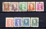 BRESIL  BRASIL    LOT 9 VALEURS OBLIT. / USED - Used Stamps