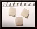 10 Perles Cubes En Aventurine Pêche 4x4mm - Perle