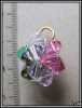 Pendentif Boule En Toupies Swarovski 6mm - Env. 2cms - Hangers