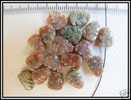 5 Perles Feuilles Sculptées En Jaspe Automne 10x8mm - Perles