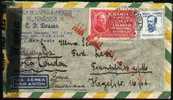 BRAZIL 1946 - AIR CENSORED COVER To GERMANY - Covers & Documents