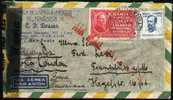 BRAZIL 1946 - AIR CENSORED COVER To GERMANY - Brieven En Documenten