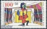 GERMANY-BERLIN 1989 Allemagne/Deutschland, Circus 100+50 Semi-postal, OVPT:Muster, SPECIMEN  [muestra,Muster,saggio - Errors & Oddities