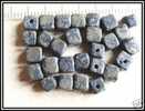 10 Perles Cubes Irrégulières En Pyrite Environ 4x4mm - Parels