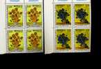 Van Gogh  Bouquets  Tournesols  ++  MONACO 1661/1662 Blocs De 4 **  Cote  38 € - Impresionismo