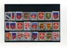 - FRANCE . ENSEMBLE DE TIMBRES DE FRANCE . ARMOIRIES DIVERSES . - 1941-66 Armoiries Et Blasons