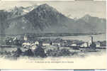 1898-1905 Villeneuve Et Les Montagnes De Savoie Dos Non Divisé - Villeneuve