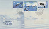 AAT--1995 Whales & Dolphins   FDC - Autres & Non Classés